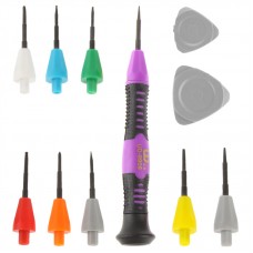 11 in 1 Versatile (Screwdrivers + Triangle Paddles Open Tools) Professional Screwdrivers Phone Disassembly Set Tool 