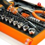 JAKEMY JM-6115 60 in 1 Präzisions-Schraubenzieher Hardware-Reparatur-Werkzeuge Abbruch Kit