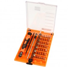 JAKEMY JM-8128 Magnetic Vahetatavad 45 1 Mitmeotstarbeline Täppiskruvikeeraja Set Repair Tööriistad iPhone / iPad / PC