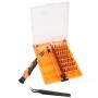 JAKEMY JM-8128 Magnetic 45 Austauschbare in 1 Multi Präzisions-Schraubendreher-Satz-Reparatur-Werkzeuge für iPhone / iPad / PC