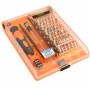 Jakemy JM-8128 Magnetisk utbytbar 45 i 1 Multipurpose Precision Skruvmejsel Ange reparationsverktyg för iPhone / iPad / PC