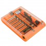 Jakemy JM-8128 Magnetisk utbytbar 45 i 1 Multipurpose Precision Skruvmejsel Ange reparationsverktyg för iPhone / iPad / PC