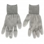Anti statische ESD-Sicherheit Universalgröße PU Fingertip Beschichtung Handschuhe für Computer / Elektronik / Telefon Reparatur, Paar 2 (Gray)