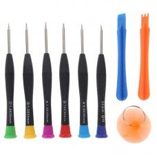 9 в 1 Професионална отвертка Set Repair Tool Kit Open за iPhone 6 / iPhone 5 & 5S / мобилен телефон 