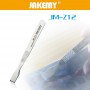 JAKEMY JM-Z12 Memoria di latta del metallo Raschiare Coltello (argento)