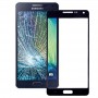 ორიგინალური წინა ეკრანის გარე მინის ობიექტივი Galaxy A5 / A500 (შავი)
