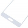 Oryginalny ekran z przodu Obiektyw ze szkła zewnętrznego dla Galaxy A5 / A500 (Biały)