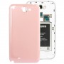 Alkuperäinen Plastic Takakansi NFC Galaxy Note II / N710 (Pink)