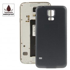 Original Plastic Material Battery Housing Door Cover with Waterproof Function for Galaxy S5 / G900 (Black)