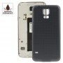 Original-Plastik-Batterie-Gehäuse-Tür-Abdeckung mit dem wasserdichten Funktion für Galaxy S5 / G900 (schwarz)