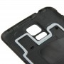Cubierta original del material plástico de la batería de Vivienda de la puerta con la función impermeable para Galaxy S5 / G900 (Negro)