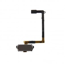 Hemknapp Flex-kabel med fingeravtrycksidentifiering för Galaxy S6 / G920F (guld)