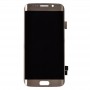 Originální LCD displej + Touch Panel pro Galaxy S6 hrana / G925, G925F, G925FQ, G925I, G925A, G925T, G925S, G925K, G925L, G9250 (Gold)