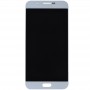 Original LCD-skärm + Touch-panel för Galaxy A8 / A8000 (Vit)