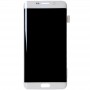 Оригинален LCD дисплей + тъчскрийн дисплей за Galaxy S6 ръб + / G928, G928F, G928G, G928T, G928A, G928I (Бяла)