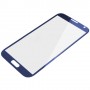 Original Front Screen Outer Glass Lens for Galaxy Note II / N7100(Dark Blue)