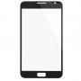 Оригинальный передний экран Outer стекло объектива для Galaxy Note / i9220 (черный)