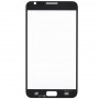 Оригинальный передний экран Outer стекло объектива для Galaxy Note / i9220 (белый)