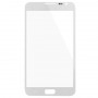 Lentille en verre extérieure d'écran d'origine avant pour Galaxy Note / I9220 (Blanc)