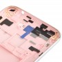 Plein d'origine Logement châssis avec la couverture arrière + volume Bouton pour Galaxy Note II / N7100 (Rose)