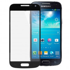 Оригінальний передній екран Зовнішній скляний об'єктив для Galaxy S IV Mini / i9190 (чорний) 