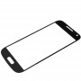 Eredeti elülső képernyő Külső üveglencse Galaxy S IV mini / i9190 (fekete)