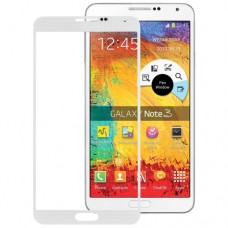 Původní Front Screen vnější sklo objektivu pro Galaxy Note III / N9000 (White) 