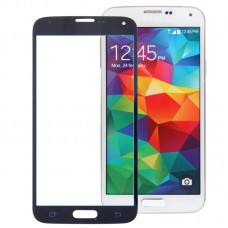 Frontscheibe Äußere Glasobjektiv für Galaxy S5 / G900 (dunkelblau) 
