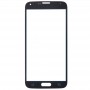 Frontskärm Yttre glaslins för Galaxy S5 / G900 (mörkblå)