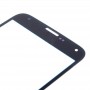Предна екрана Външно стъкло обектив за Galaxy S5 / G900 (тъмно синьо)