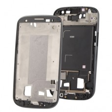 2 in 1 for Galaxy S III / i9300 (Original LCD Middle Board + Original Front Chassis)(Black) 