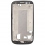 2 в 1 для Galaxy S III / i9300 (Оригінального LCD Середнього Ради + Оригінальна переднє шасі) (чорний)