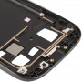 2 в 1 для Galaxy S III / i9300 (Оригинального LCD Среднего Совета + Оригинальное переднее шасси) (черный)
