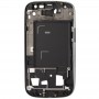2 в 1 для Galaxy S III / i9300 (Оригінального LCD Середнього Ради + Оригінальна переднє шасі) (срібло)