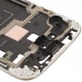 Оригінал 2 в 1 LCD середньої дошці / передній корпус для Galaxy S IV / i9500 (срібло)