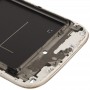Original 2 en 1 Conseil LCD Moyen / avant châssis pour Galaxy S IV / i9500 (Argent)