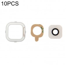 10 PCS Camera Lens Cover pour Galaxy A7 / A700 (Blanc)