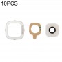 10 PCS Camera Lens Cover  for Galaxy A7 / A700(White)