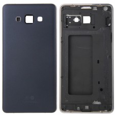 სრული საბინაო საფარის (Front საბინაო LCD ჩარჩო Bezel Plate + უკანა საბინაო) for Galaxy A7 / A700 (Blue)