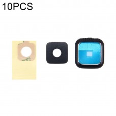 10 PCS объектива камеры Обложка для Galaxy Note Краю / N915 (черный)