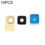 10 PCS-Kamera-Objektiv-Abdeckung für Galaxy Note Rand- / N915 (weiß)