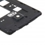 Keskimmäisen kehyksen Reuna / Taka kotelo Galaxy Note Edge / N915 (musta)