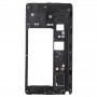 Moyen Cadre Bezel / boîtier arrière pour Galaxy Note bord / N915 (Blanc)