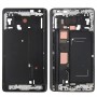 Obudowa przednia ramka LCD Bezel Plate dla Galaxy Note EDGE / N915 (czarny)