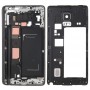 Full korpuse kaas (Front Housing LCD Frame Bezel Plate + Lähis Frame Bezel) Galaxy Märkus Edge / N915 (Black)