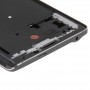Plein couvercle du boîtier (logement avant cadre LCD Bezel Plate + Moyen Cadre Bezel) pour Galaxy Note bord / N915 (Noir)