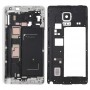 Full Housing Cover (Přední Kryt LCD rámeček Bezel Plate + Middle Frame Bezel) pro Galaxy Note EDGE / N915 (White)