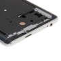 Plein couvercle du boîtier (logement avant cadre LCD Bezel Plate + Moyen Cadre Bezel) pour Galaxy Note bord / N915 (Blanc)