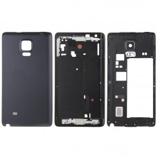 Full korpuse kaas (Front Housing LCD Frame Bezel Plate + Lähis Frame Bezel + Battery Tagakaas) Galaxy Märkus Edge / N915 (Black)