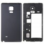 Пълното покритие на корпуса (Близкия Frame Bezel + Battery Back Cover) за Galaxy Note Edge / N915 (черен)